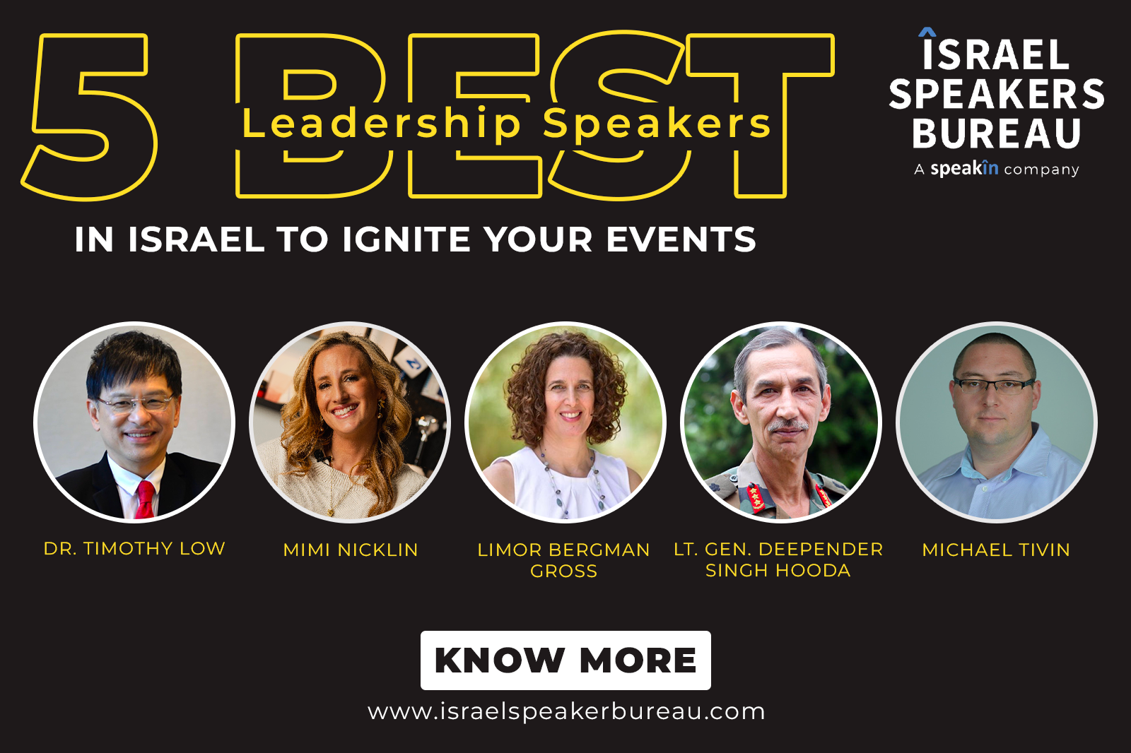 5 Best Leadership Speakers in Israel to Ignite Your Events