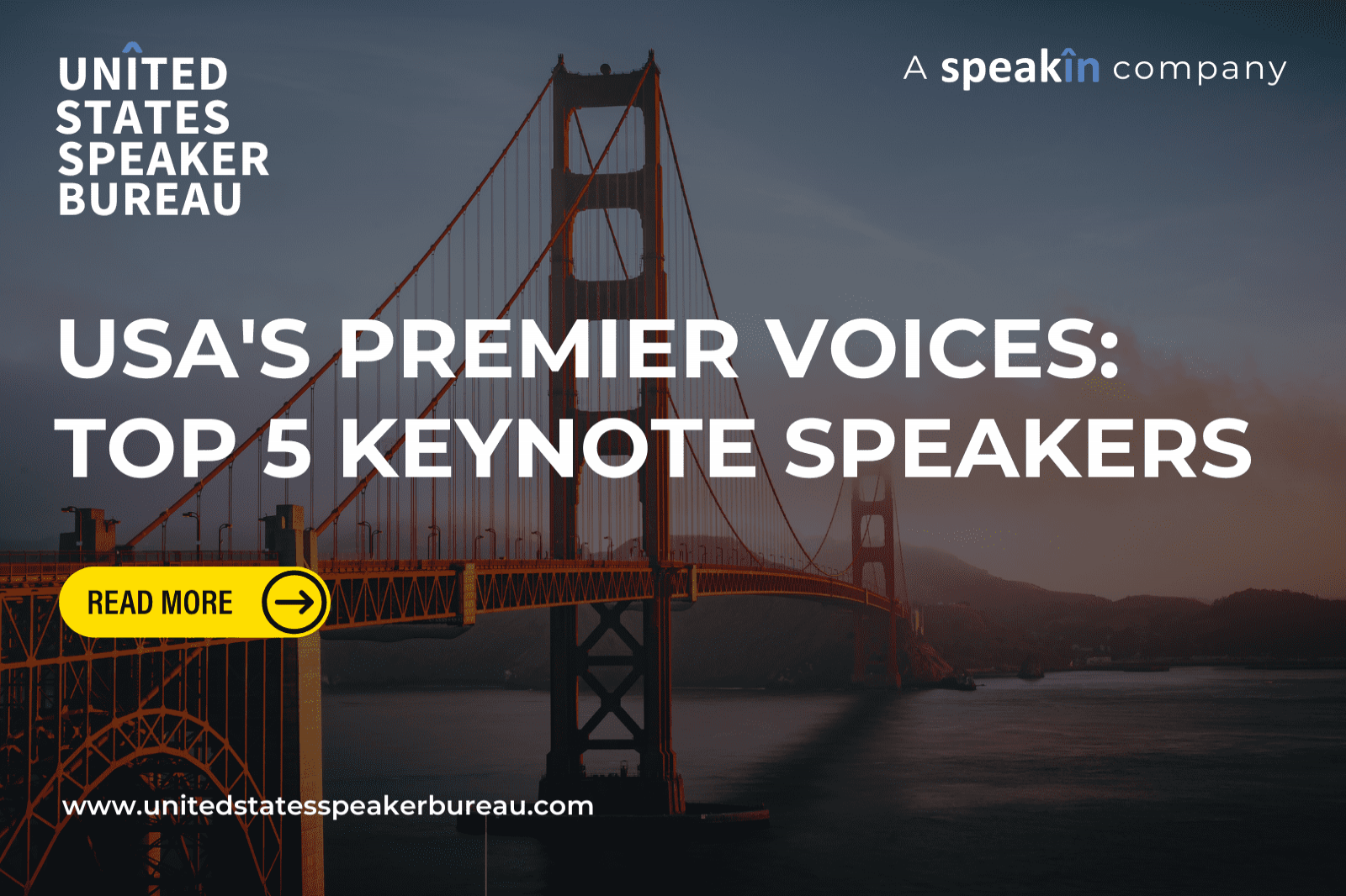 USA's Premier Voices: Highlighting the Top 5 Keynote Speakers